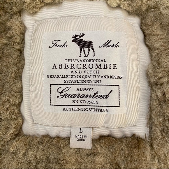 Vintage Abercrombie & Fitch White Hooded Jacket - Picture 12 of 16